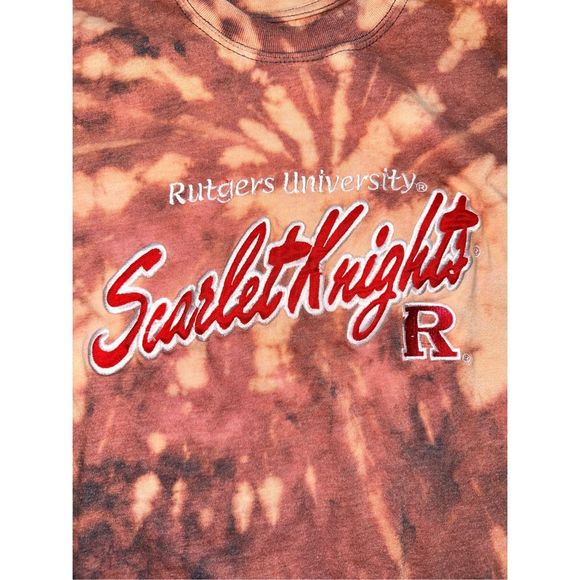 Rutgers Scarlet Knights Bleached Tee - Picture 3 of 4